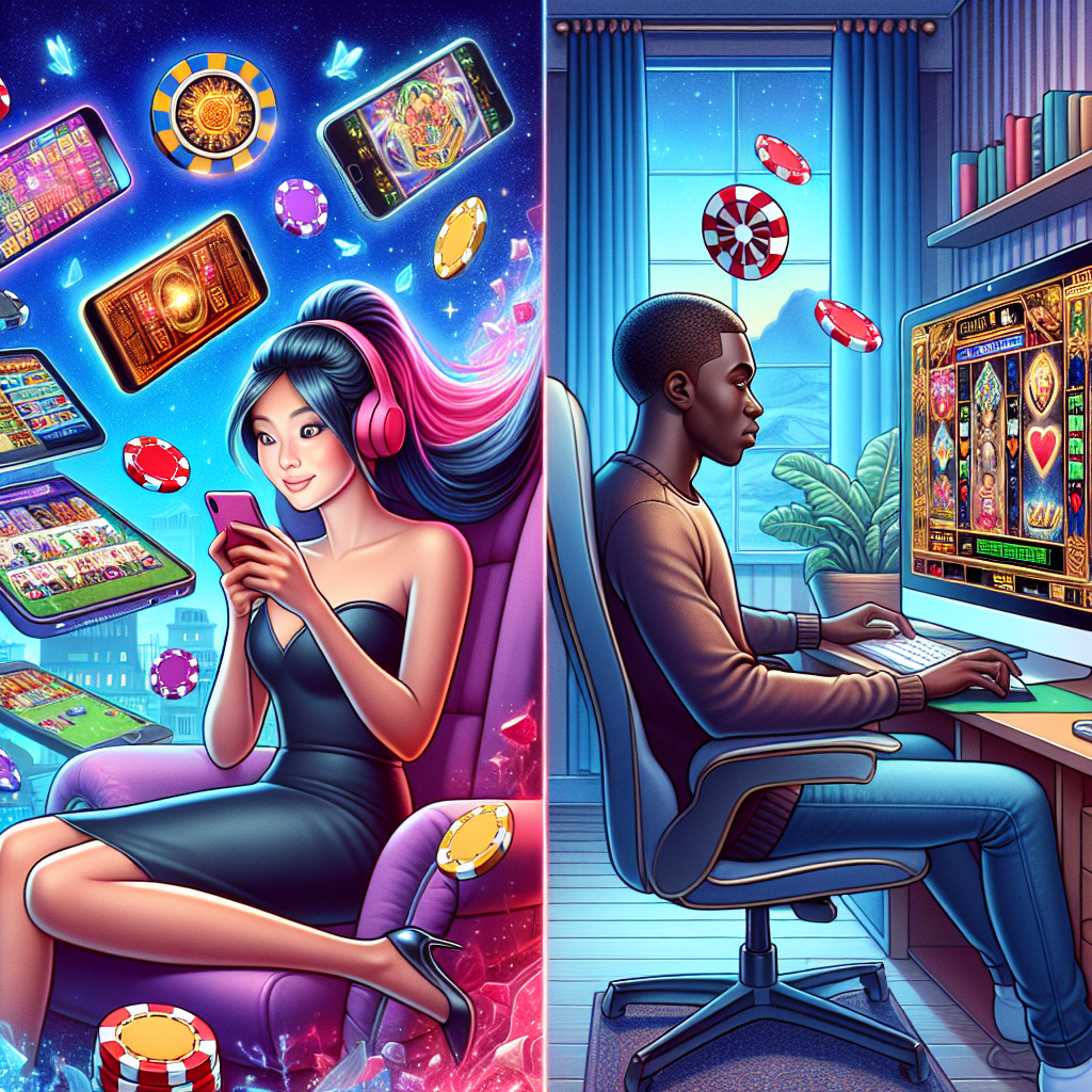 Mobile gaming vs. desktop gaming in online casinos